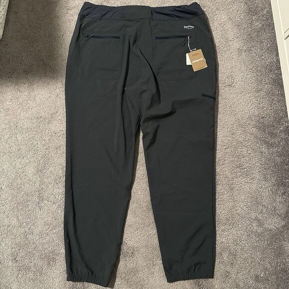 Patagonia Womens Tech Joggers Pants XL Fishing Hiking Camping Smolder Blue Gray - Picture 5 of 7